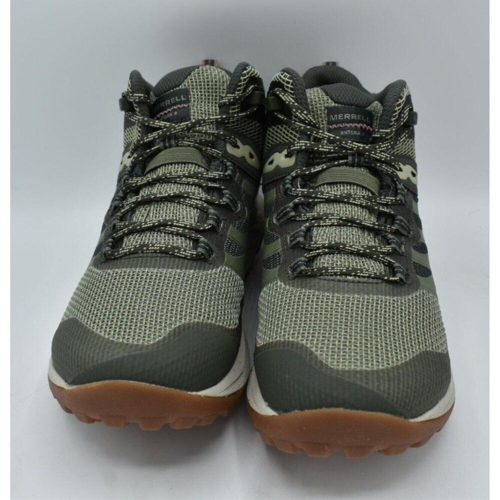 Merrell Women Size 11 Antora 3 Mid Lichen Waterproof Hiking Trail Running Shoes - Picture 7 of 13